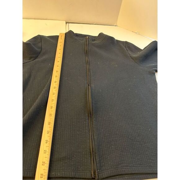 Ralph Lauren womens xl full zipper ribbed sweater #60766 - Picture 7 of 7